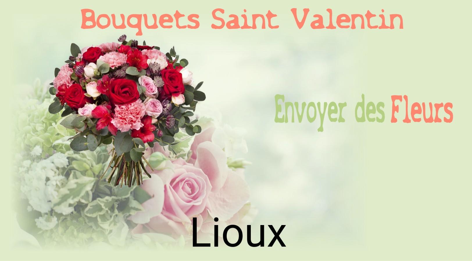 Roses de Saint-Valentin livrées à Lioux